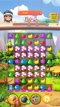 New Tasty Fruits Bomb: Puzzle Image