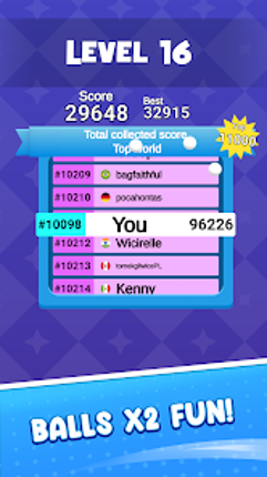 Bounce and collect screenshot