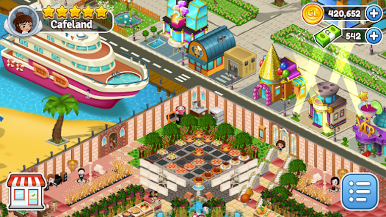 Cafeland - Restaurant Cooking screenshot