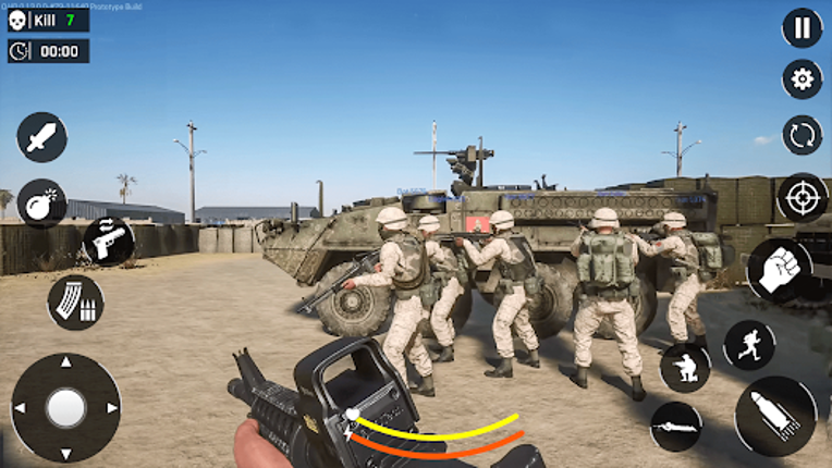 Gun Strike Offline Shooting 3D screenshot
