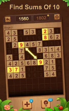 Number Match 10: Garden Puzzle Image