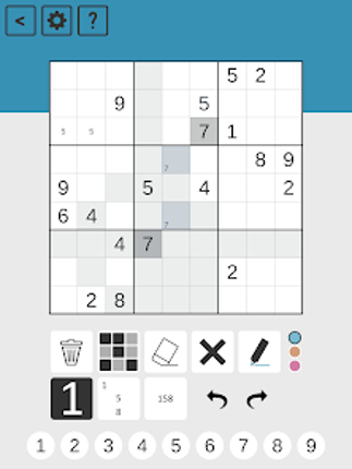 Chess Sudoku screenshot