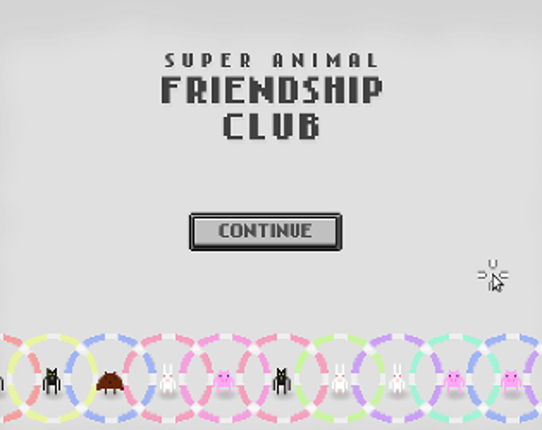 Super Animal Friendship Club Game Cover