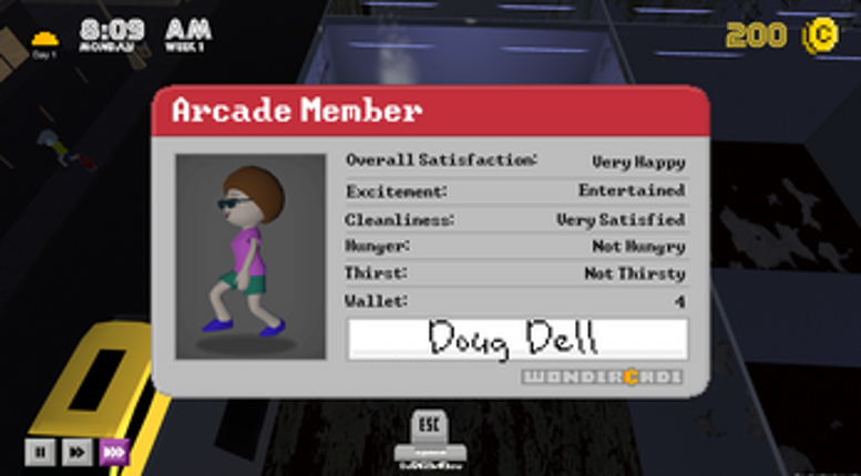 Wondercade Arcade screenshot