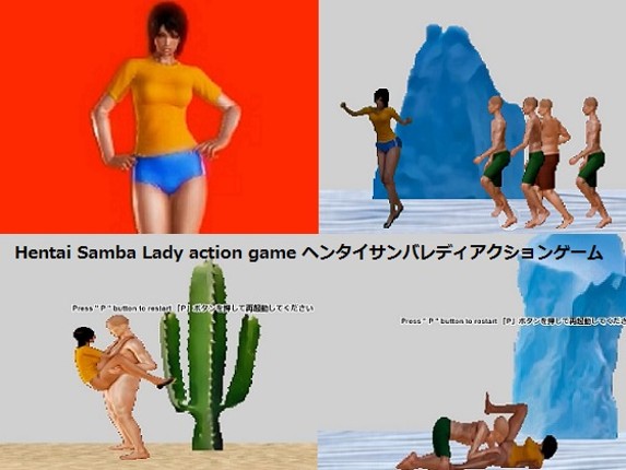 Hentai samba lady action game Game Cover