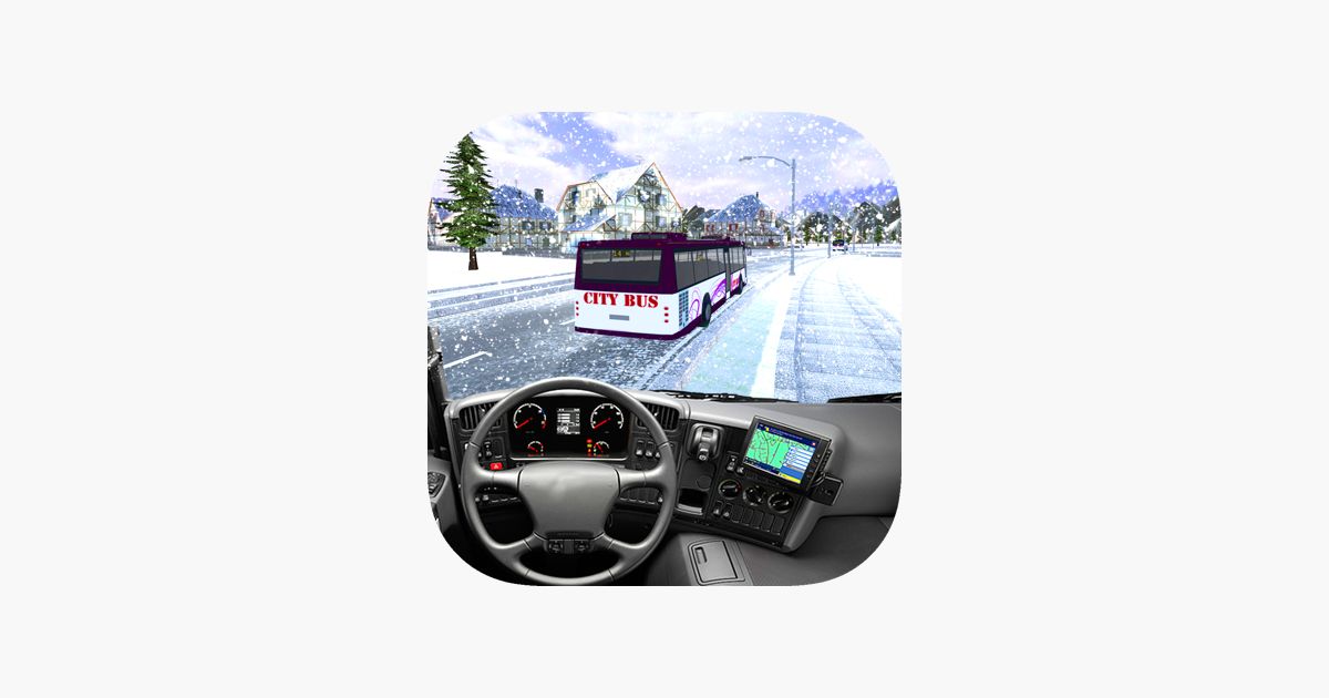 Games like Hill Coach Driving Snow Bus Drive Sim 3D