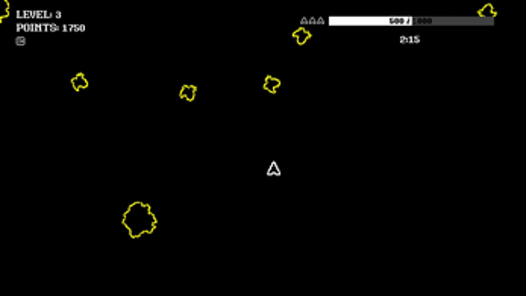 Increasing Asteroids Image