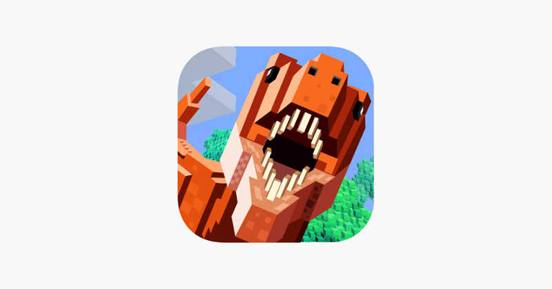 Jurassic Pixel Dinosaur Craft Image