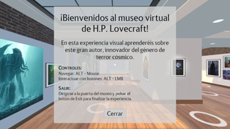 Lovecraftian VR Museum screenshot