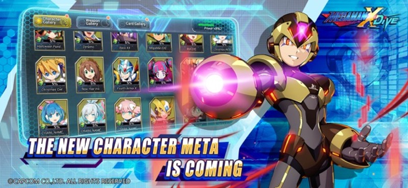 MEGA MAN X DiVE - MOBILE screenshot
