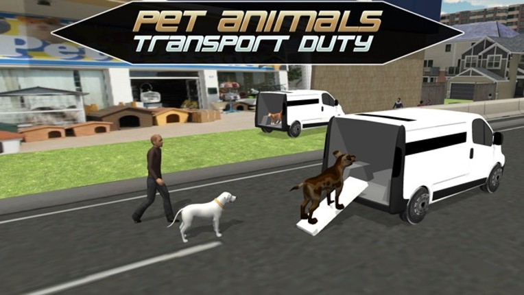 Pet Home Delivery Van &amp; Transport minitruck sim 3d screenshot