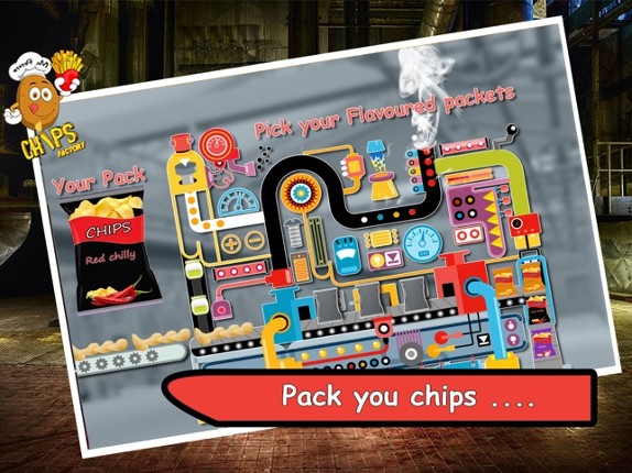 Potato Chips Factory Simulator - Make tasty spud fries in the factory kitchen Image