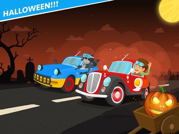 Racing cars game for kids 2-5 screenshot