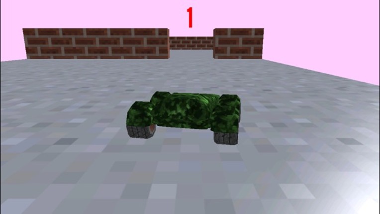 Radical Car 3D Image