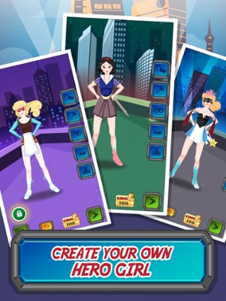 Super Hero Girl Beauty DressUp : Frenzy Games Free Image