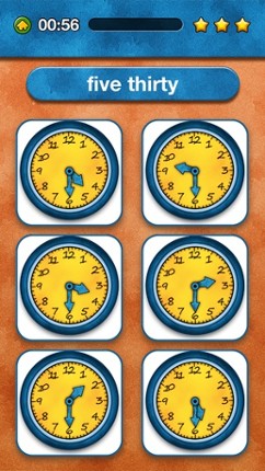 Telling Time Quiz: Fun Game Learn How to Tell Time screenshot