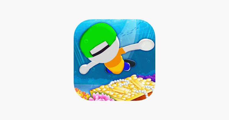 Underwater Treasure 3D Image