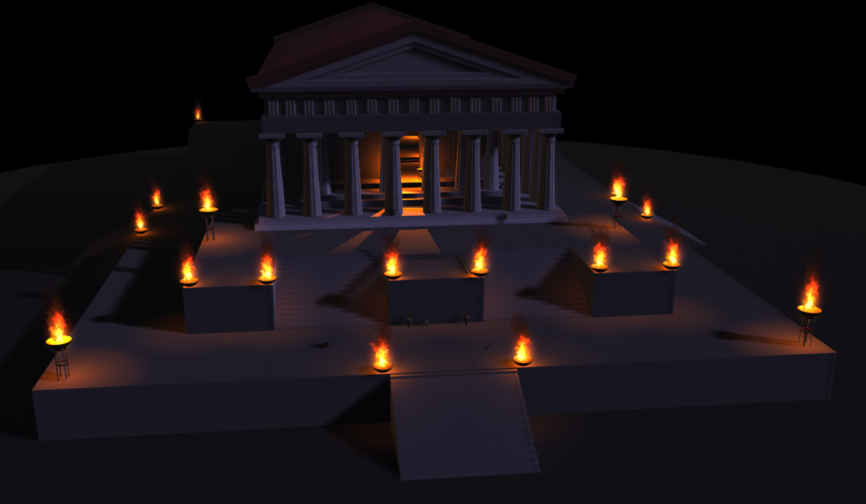 Games like WS18/19 Greek Temple - DCC Diorama