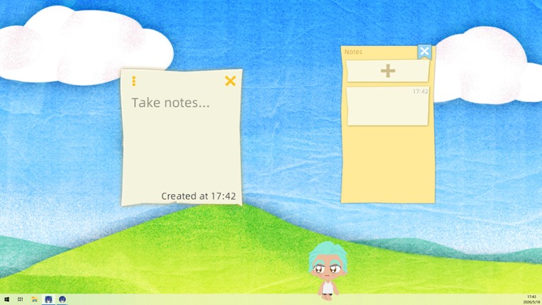 纸片桌宠 PaperPet Image