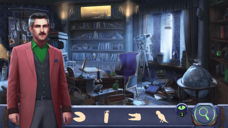 Edgar Poe: Hidden Objects Game Image