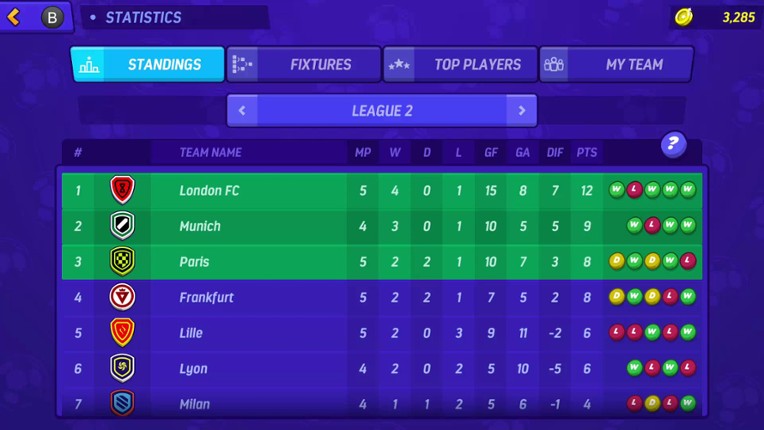 Football Mini Stars screenshot