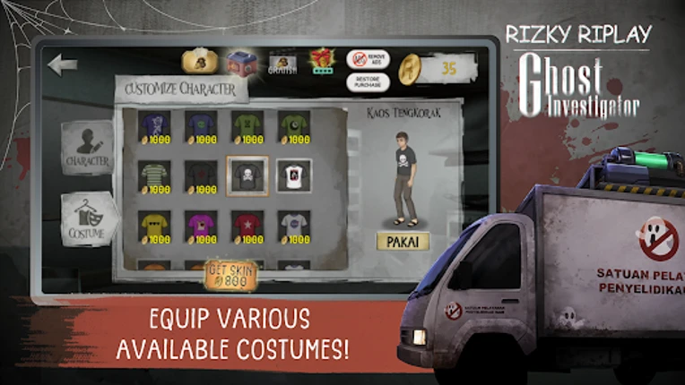 RizkyRiplay Ghost Investigator screenshot