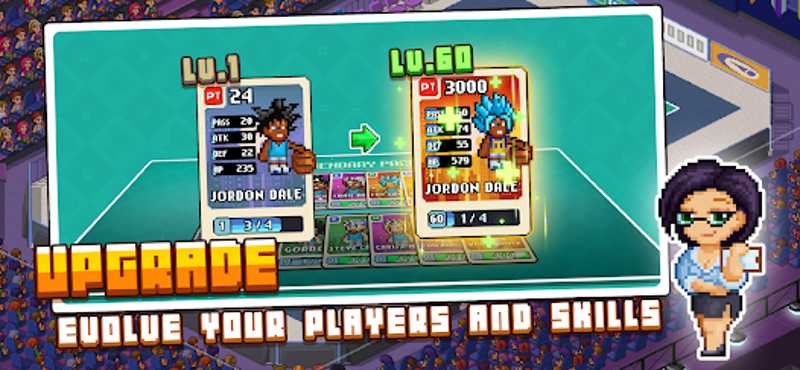 Pixel Basketball: Multiplayer screenshot