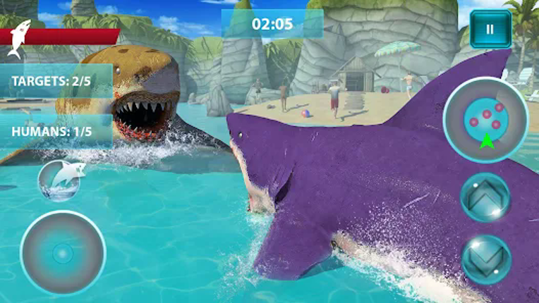 Shark Attack Sim: Hunting Game screenshot