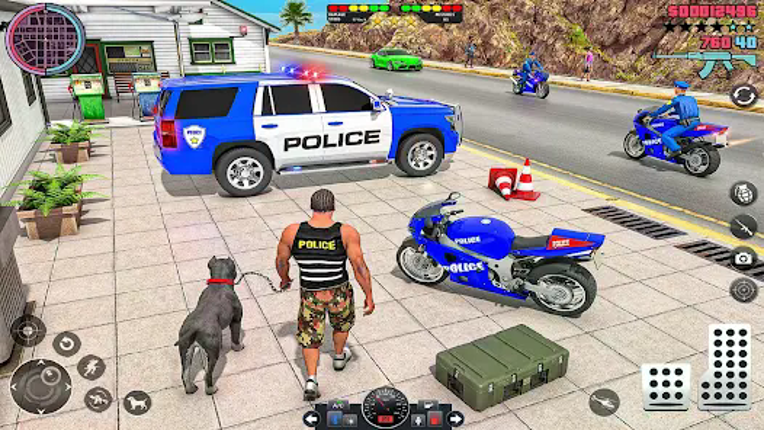 Police Cargo Police Car Games screenshot