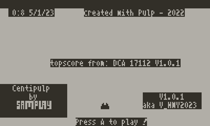 Centipulp (Playdate Pulp) (patched!) Image
