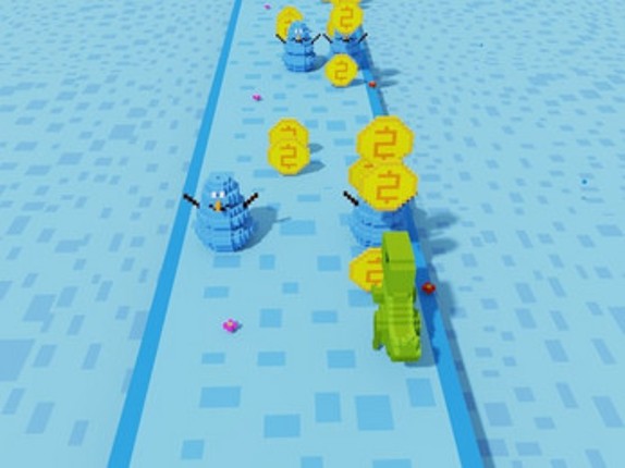 Dino Run 3D 2 Snow Adventure Image