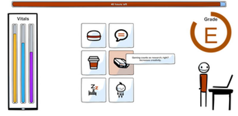 MeatlyJam: A Game About Making A Game For MeatlyJam, Made For Meatly Jam screenshot