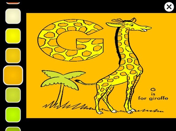 Learn ABC Animal Coloring Book screenshot