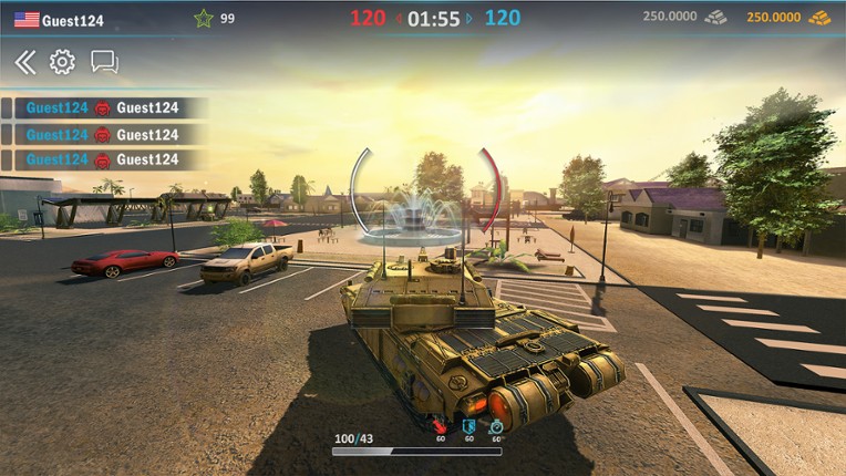 Modern Assault Tanks screenshot