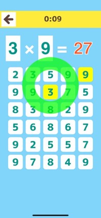 Multiplication Table Practice screenshot