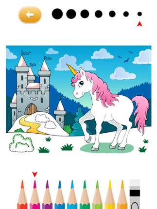 My Little Princess Coloring Book Games for Girls screenshot