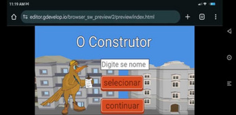 o construtor screenshot