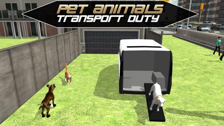 Pet Home Delivery Van &amp; Transport minitruck sim 3d screenshot