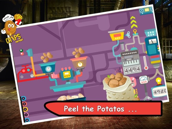 Potato Chips Factory Simulator - Make tasty spud fries in the factory kitchen screenshot