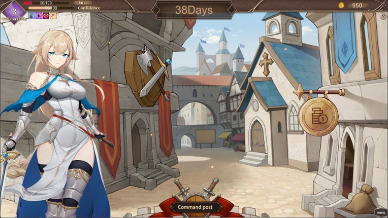 Resist the succubus—The end of the female Knight screenshot