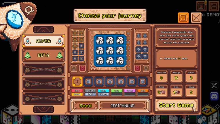 Star Dice screenshot