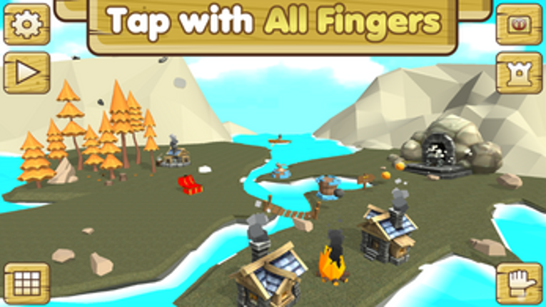 Tap 'n' Build 3D - Free Tap & Crafting Game screenshot