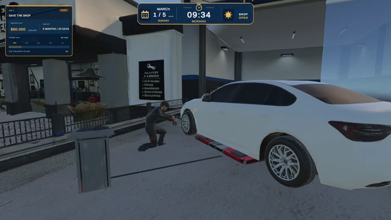 Tire Dealer Simulator Image