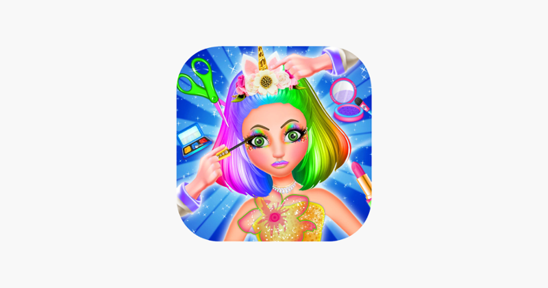 Unicorn Princess Makeover DIY Game Cover