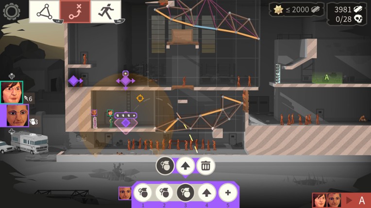 Bridge Constructor: The Walking Dead screenshot