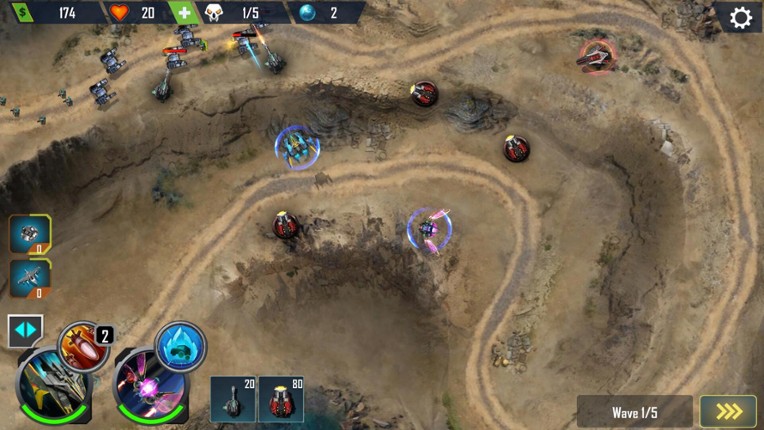 Defense X screenshot