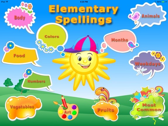 Elementary Spellings - Learn to spell common sight words Image