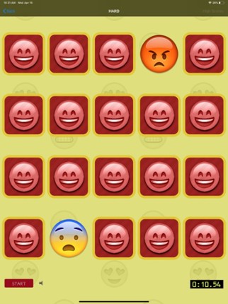 Emoji Matching Game screenshot