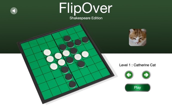 FlipOver - Shakespeare Edition screenshot