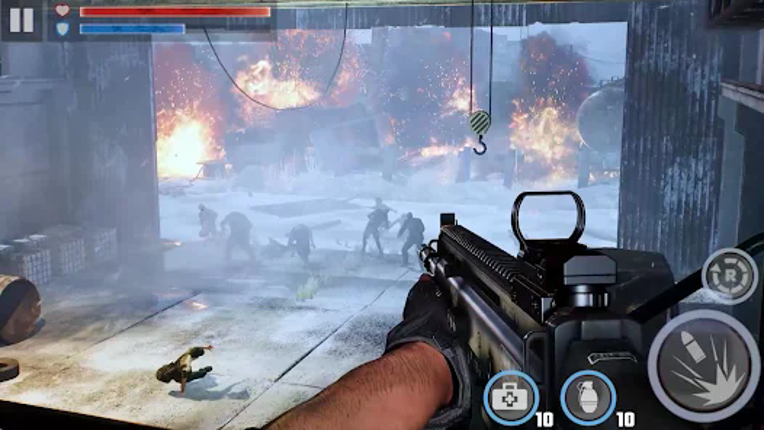 Fire Apocalypse: Zombie Games screenshot